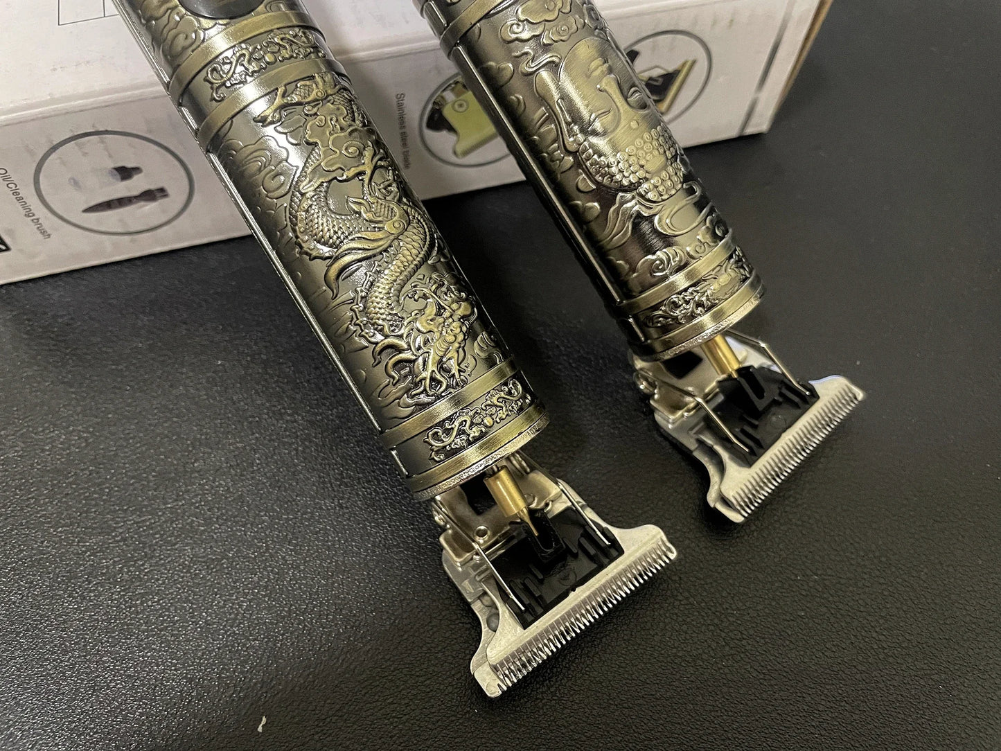 LCD Display T9 Electric Hair Trimmer for Men with 0mm Precision Shaving Ideal for Travel and Home Use