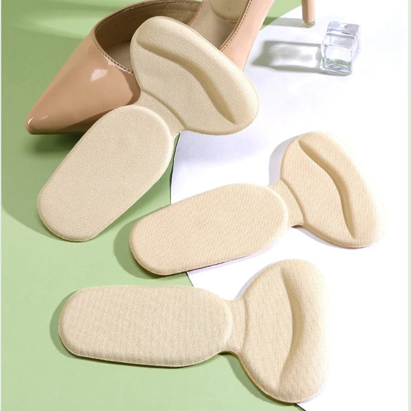 4PCS Heel Stickers Half Insoles for Women Pain Relief Cushion