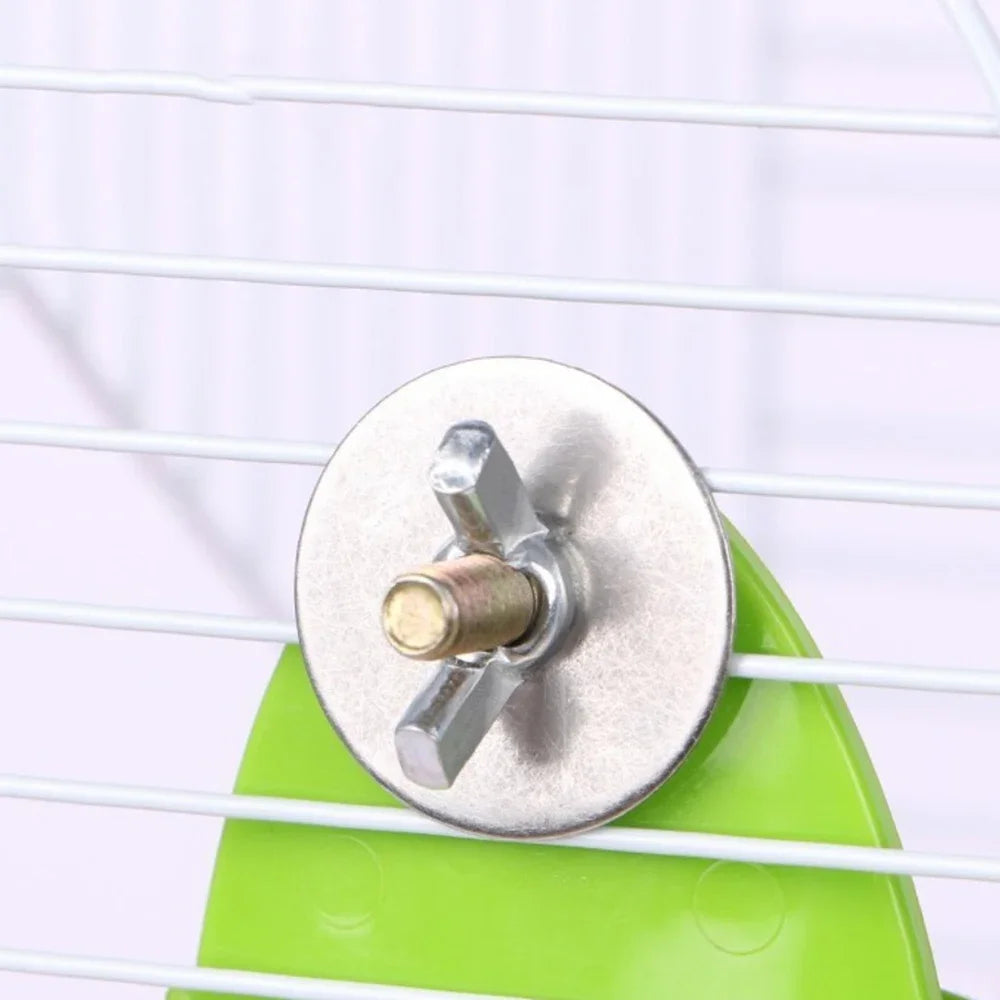 Bird Cage Cuttlebone Holder Bird Feeding Holder Vegetable Fruits Cuttlefish Bone Holder for Parrot Budgies Parakeet Cockatiel