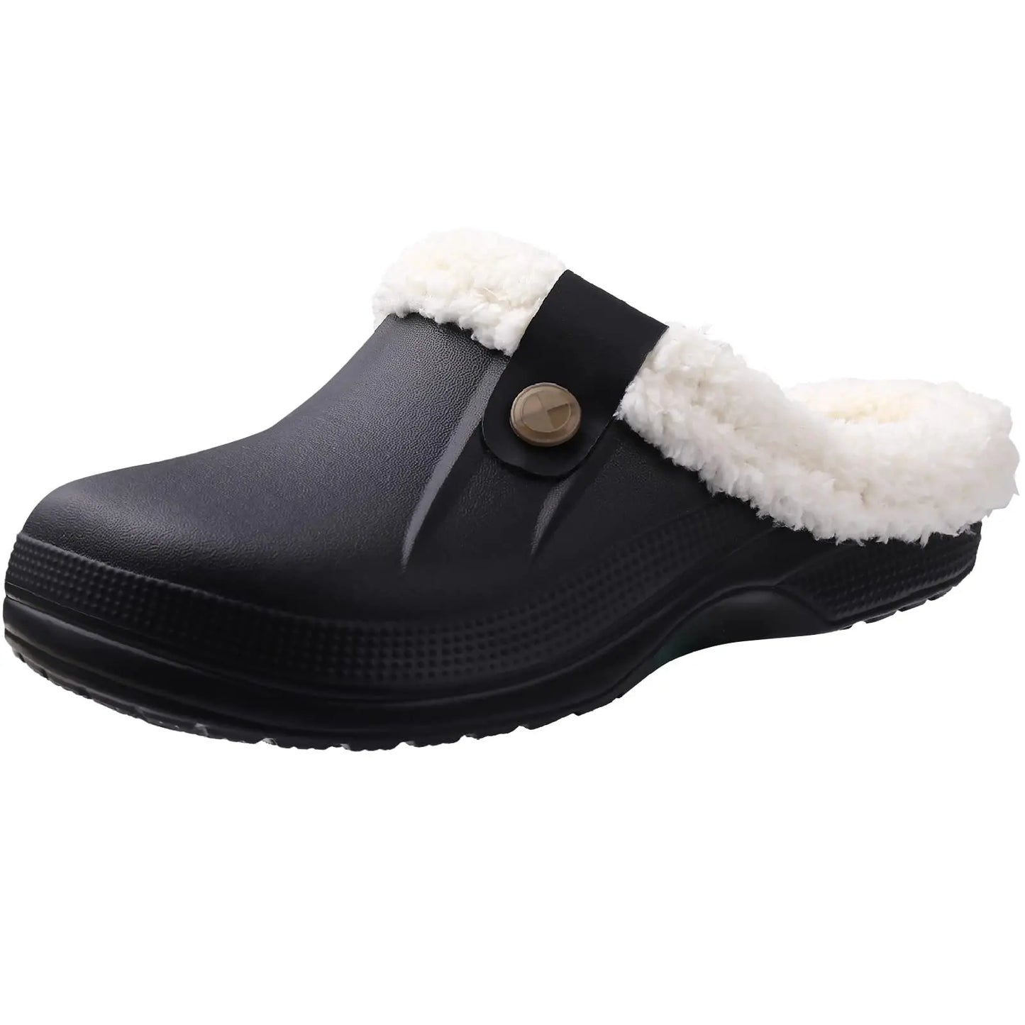 Comwarm New Fuzzy House Slippers For Women Men Winter Clogs