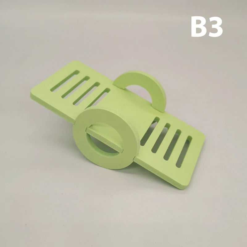 1PC Hamster Toys Wooden Rainbow Bridge Nest Seesaw Swing Toys Small Animal Activity Climb Toy DIY Hamster Cage Pet Supplies