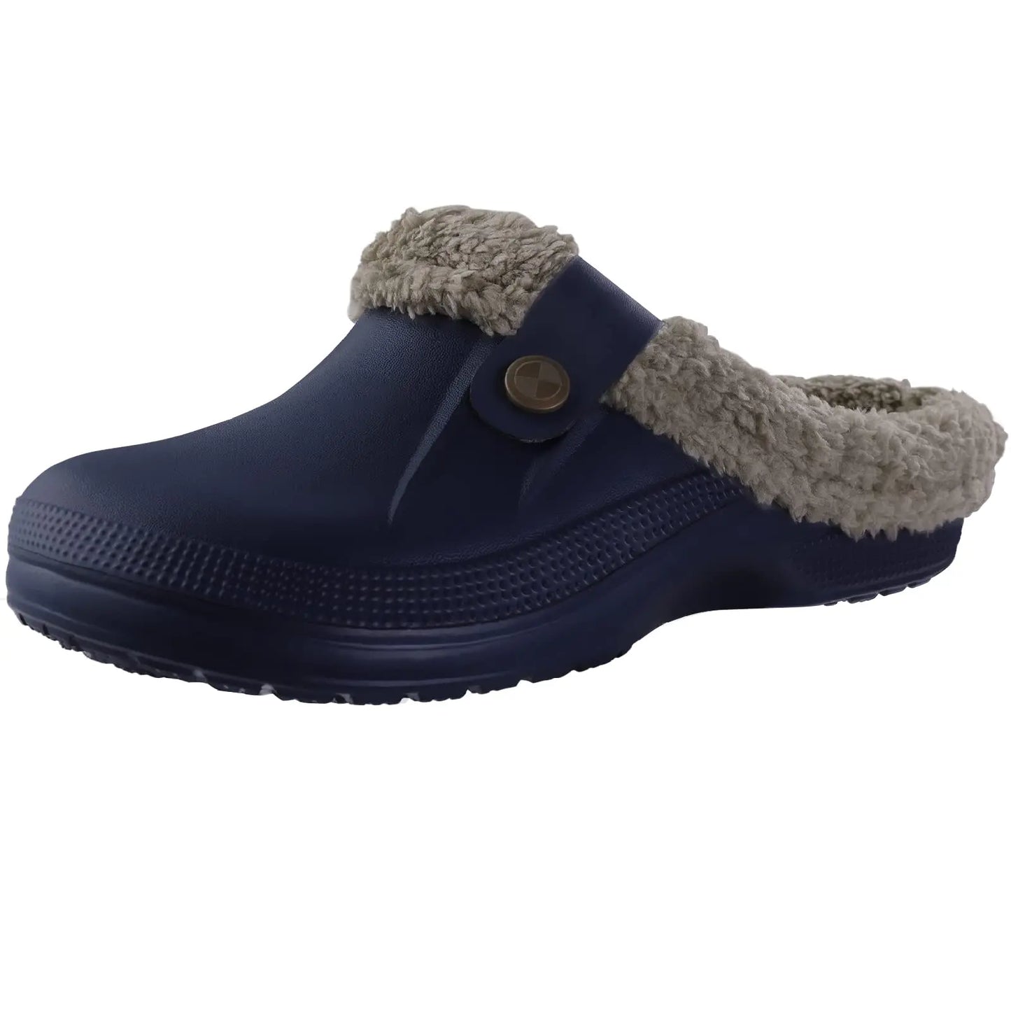Comwarm New Fuzzy House Slippers For Women Men Winter Clogs