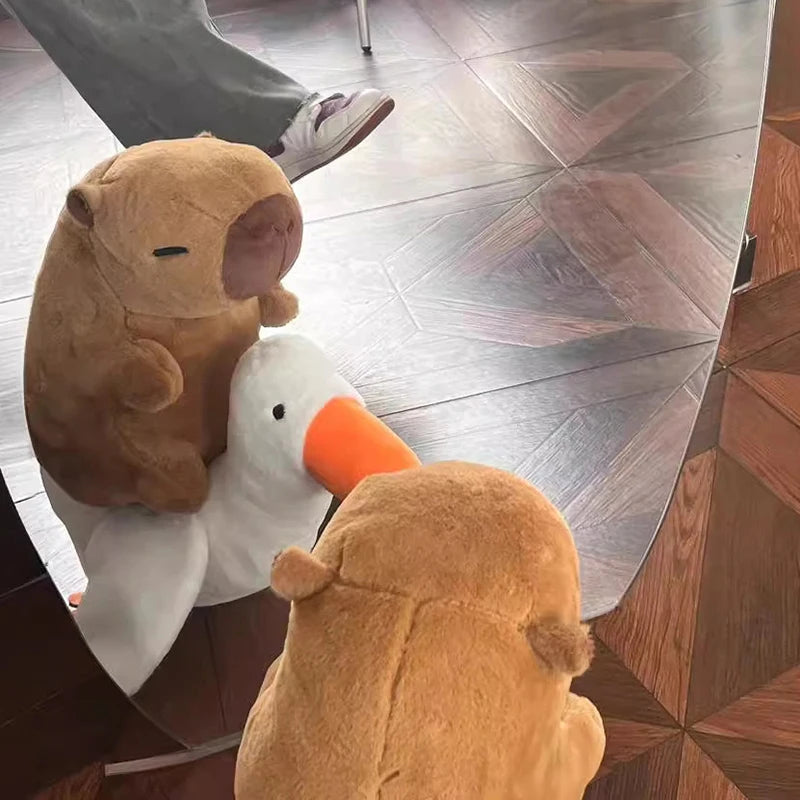 New Riding Crocodile Goose Capybara Plushie Soft Toy