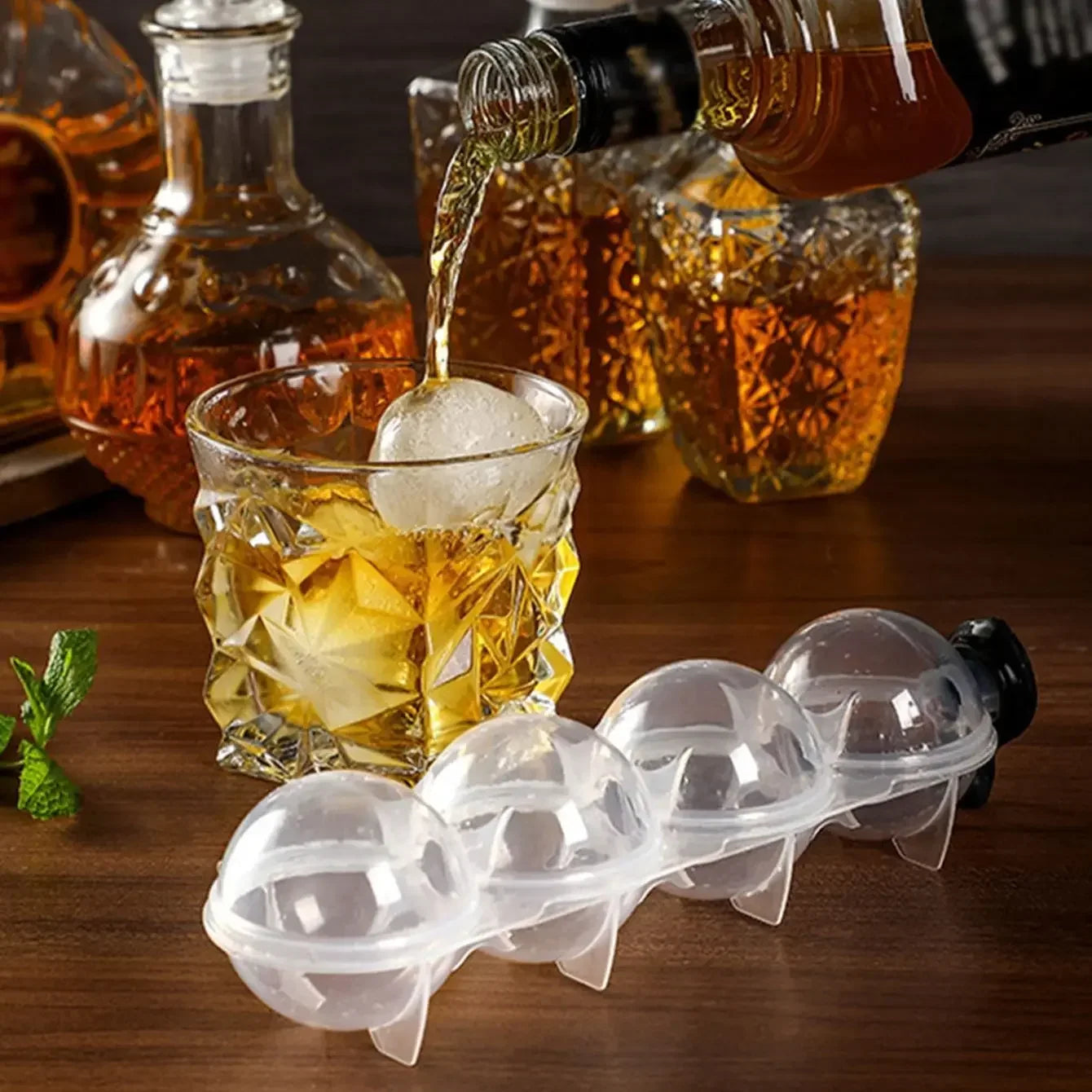 1PC Ice Hockey Ball Mold for Perfect Spherical Ice Balls