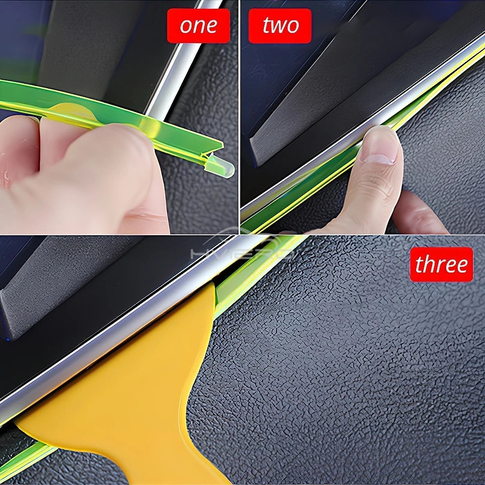 1M/2M/3M/5M Car Interior LED Strip Flexible Neon Lights USB