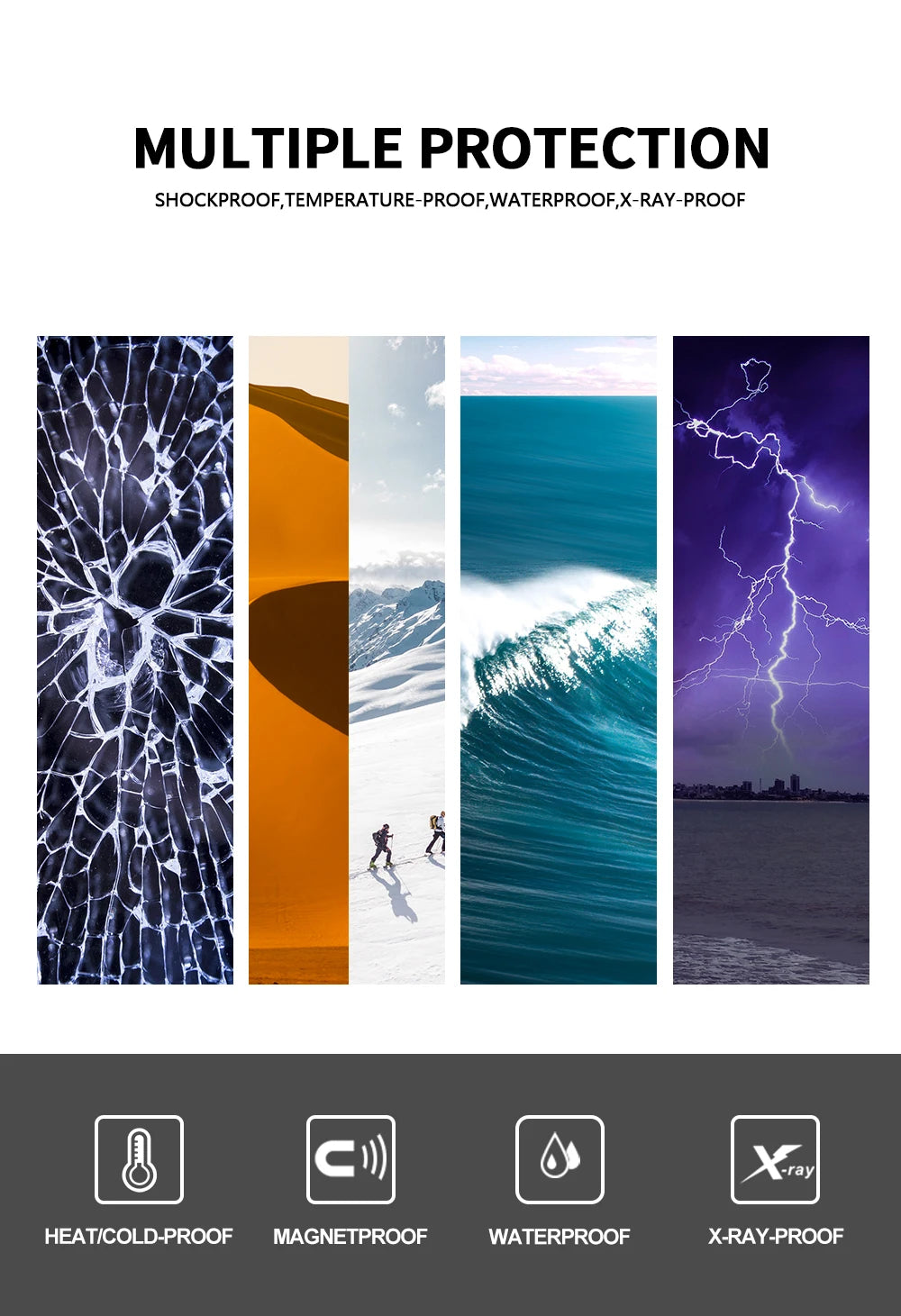 High Speed Memoria Flash Drive 8GB 32GB 64GB 128GB Waterproof USB 2.0 Metal Stick Custom Logo