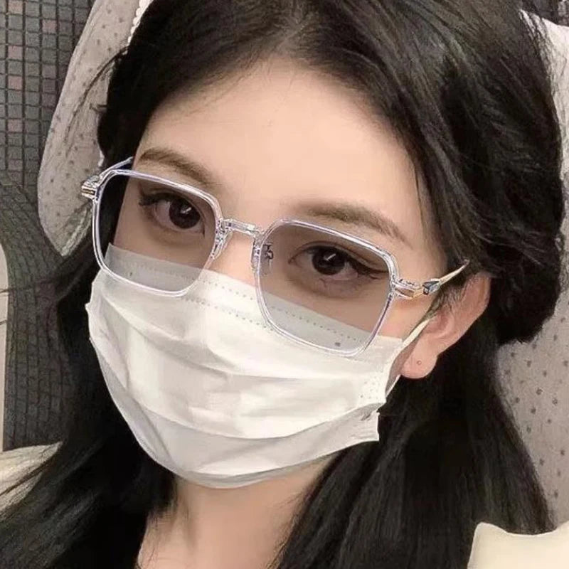 New Photochromic Anti Blue Light Glasses for Men Women