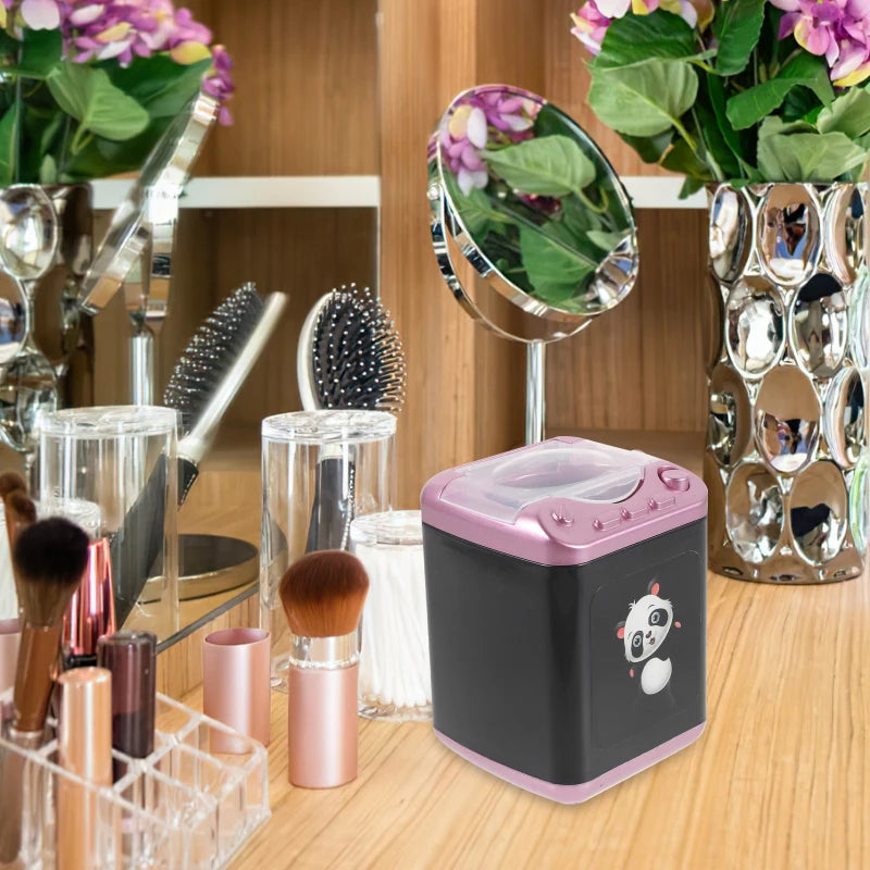 Mini Power Washer Makeup Brush Cleaning Machine for Easy Sponge Cleaning