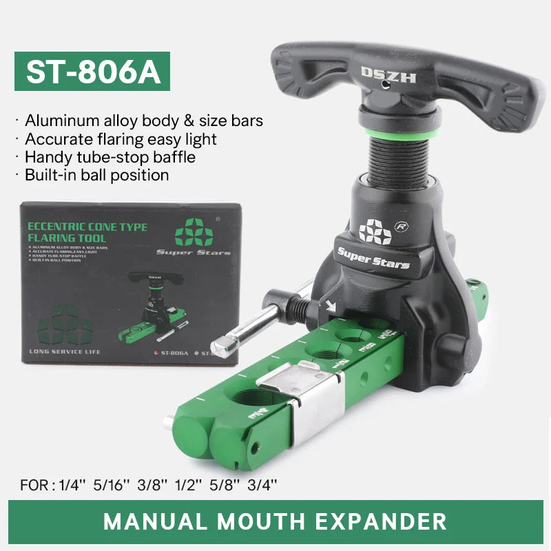 DSZH ST-R806FT 806A Copper Pipe Expander Set Tool Kit