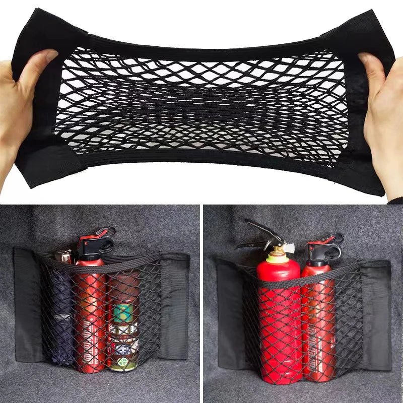 Car Trunk Box Storage Bag Net For Fiat Accessories Punto 500 Stilo