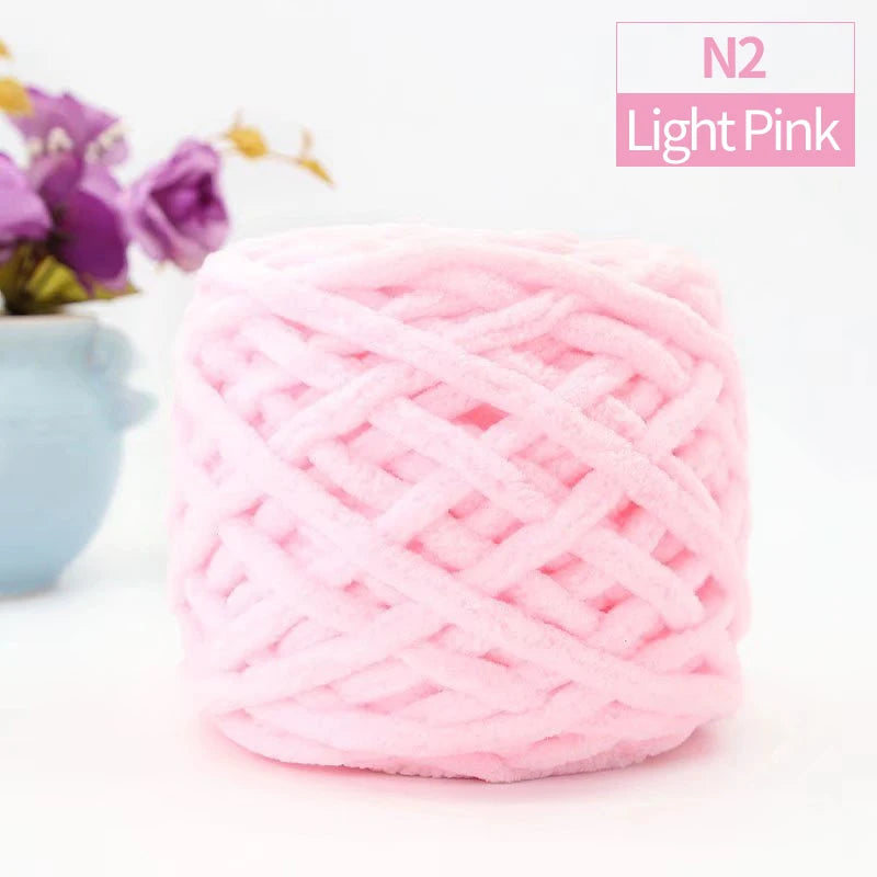 QJH Chunky Blanket Knitting Yarn for Cozy Throws and Pillows