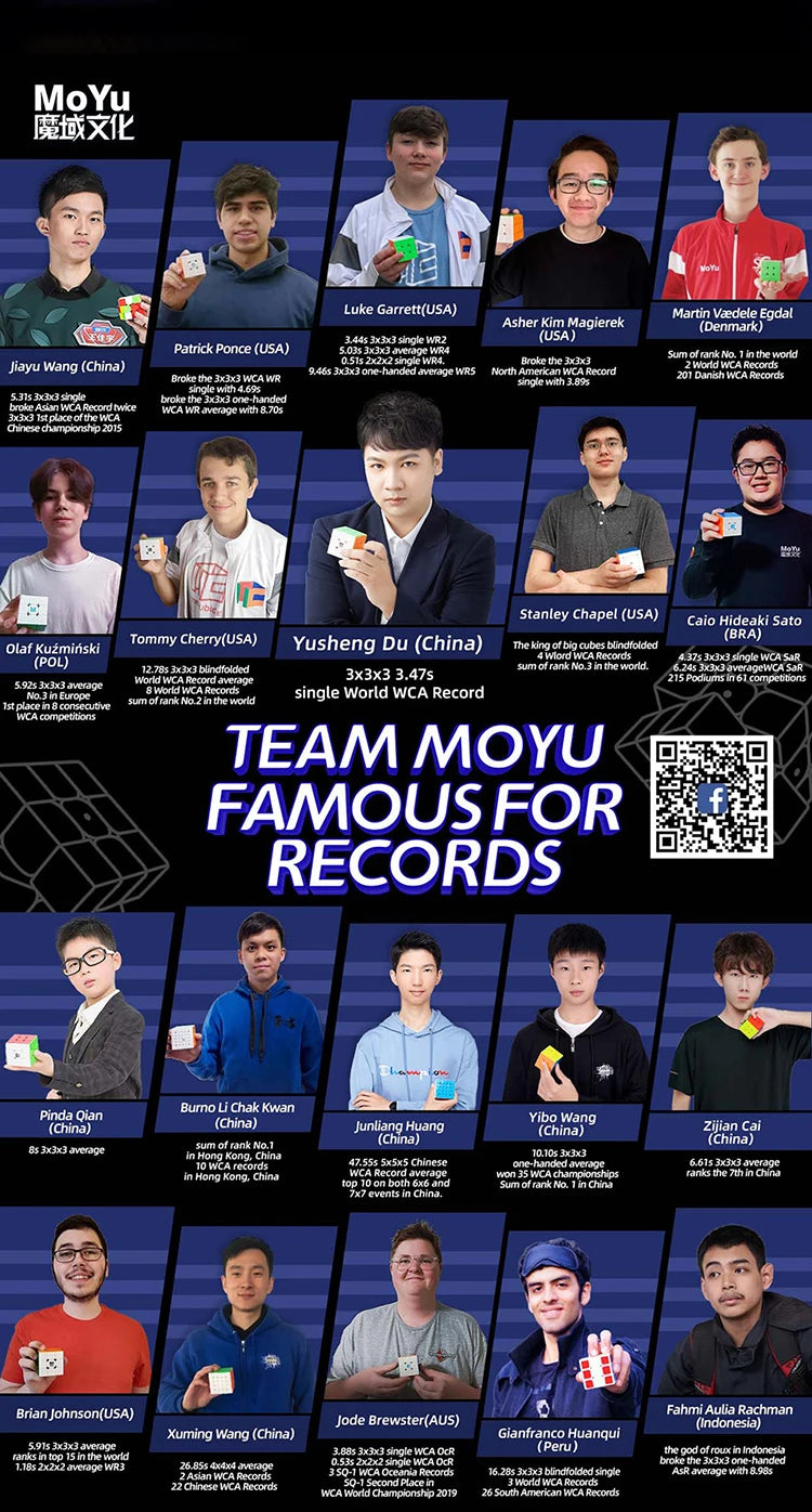 MOYU Meilong M Magnetic Magic Cube 3X3 2X2 Pyraminx Speedcube