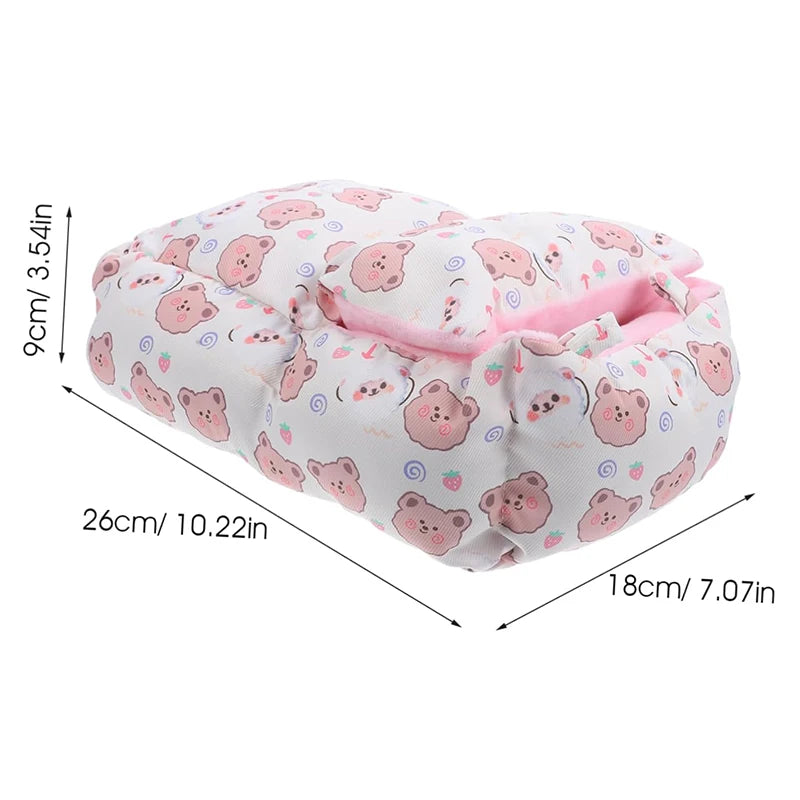 Sugar Glider Bed Guinea Pig Sleeping Pouch Bag Small Pet Squirrel Rat Hamster Warm Bed House Cage Accessories