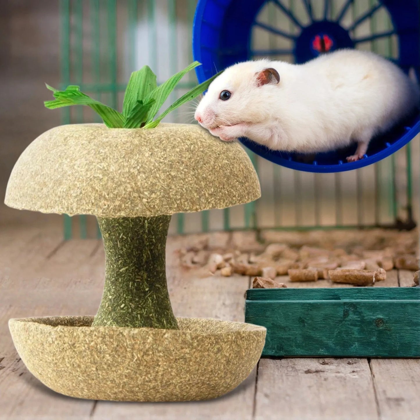 Unique Apple Core Shaped Pet Teeth Grinding Rod Tool Cute Hamster Chew Toys Creative Pet Feeding Supplies Accessories for Teeth