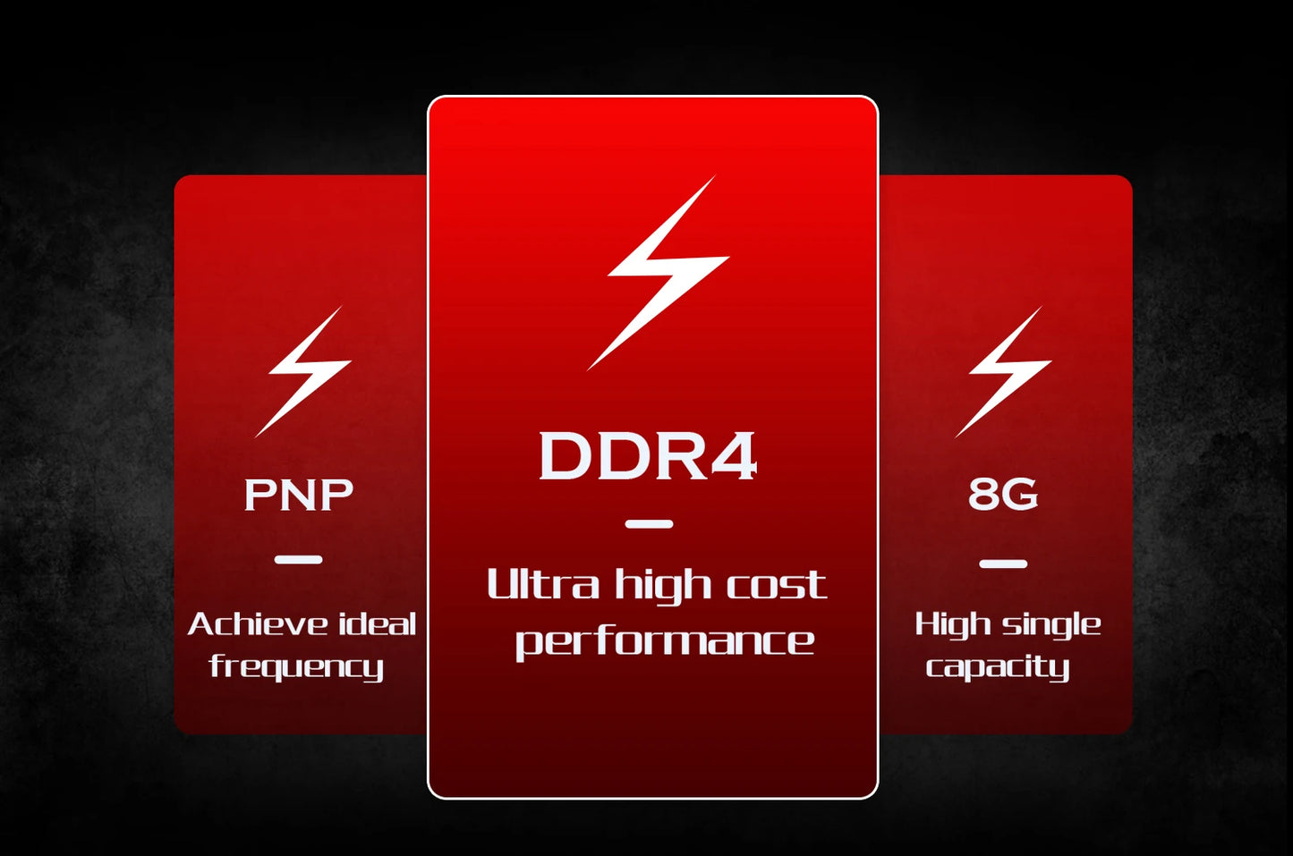MACHINIST 16GB DDR4 Desktop Memory with Heat Sink for All Motherboards