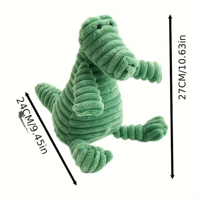 Pet Dog Molar Toy Vent Training Corduroy Monkey Pig Voice Plush Toy Dog Tooth Cleaning Supplie Dog Toys for Large Dogs