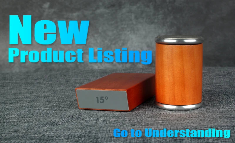 Rolling Knife Sharpener Kit with Magnetic Holder and Diamond Stones