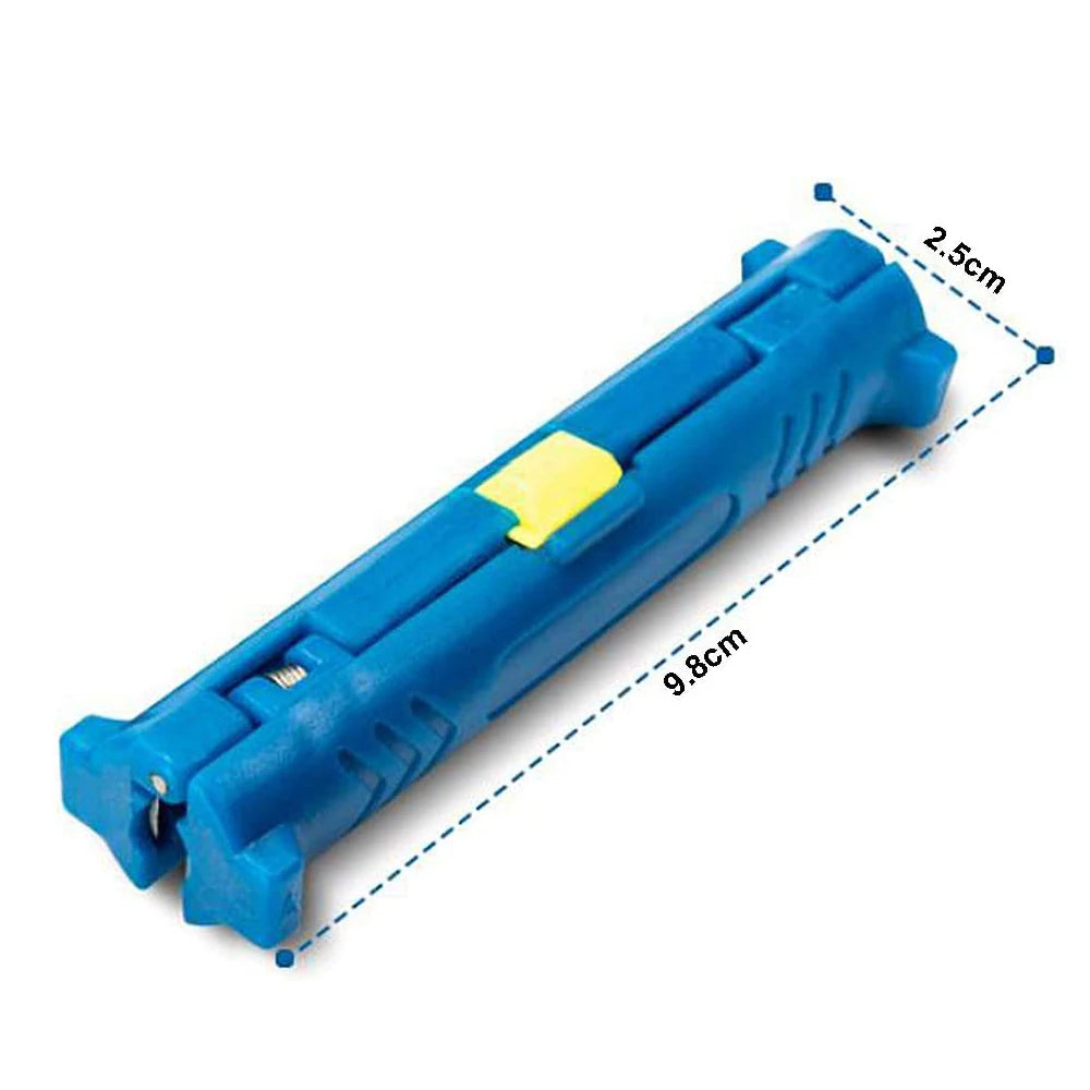 Bolígrafo pelacables eléctrico ZoeRax, herramientas para cables de red, cortador de cables, máquina cortadora peladora de cables coaxiales rotativa, alicates