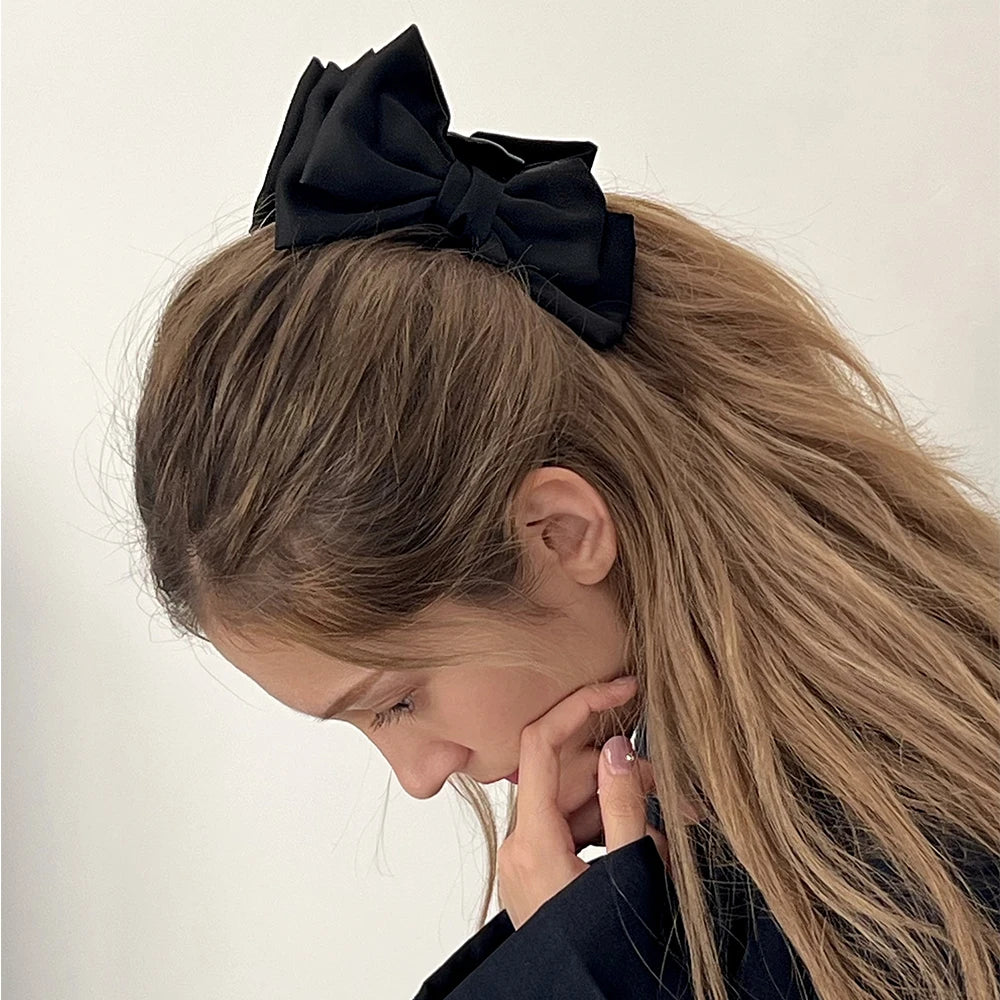 Bow Hair Claws Clip Large Shark Claw Hair Clips for Women