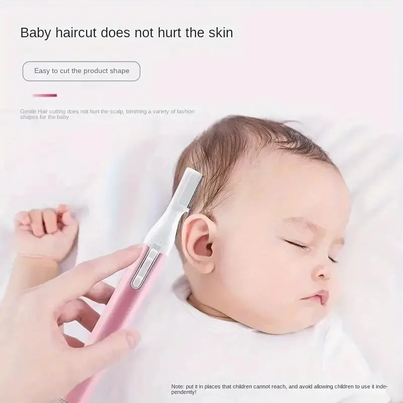 Painless Precision Eyebrow Trimmer Electric Shaver Nose Ears