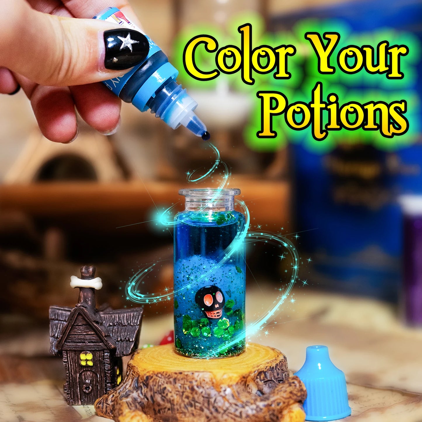 DIY Fairy Magical Potions Kit for Kids - Color Changing and Freezing Potions Art Craft Science Experiment Set
