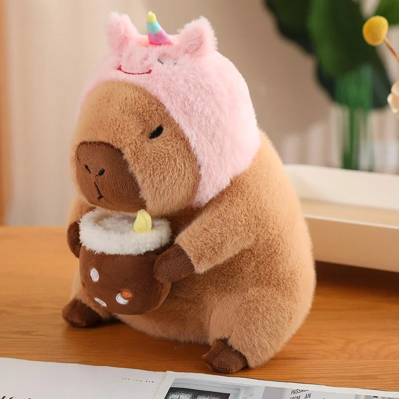 Cute Capybara Stuffed Animal Doll, Super Soft Plush Toy