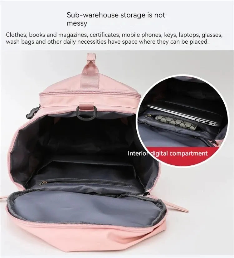 Rilibegan Outdoor Backpacks Waterproof Sport Travel Bag Big Capacity Fitness Backpack