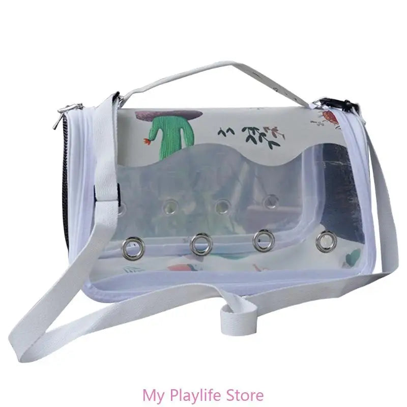Pet Carriers Bag Portable Bag Parrots Bird Carrier Bag Outgoing Outdoor Travel Pet Parrots Handbag with Standing Perch