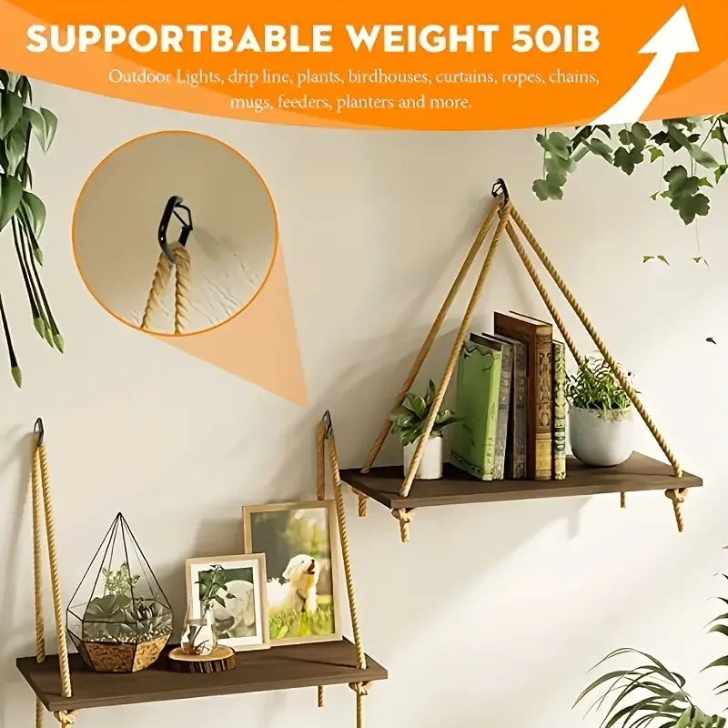 10-Pcs Square Snap Safety Hooks for Sturdy Anti-Drop Bonsai