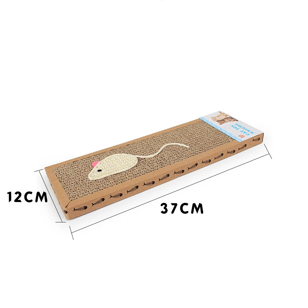 NONOR 37*12cm Cat Scratching Board Mat Scraper Claw Paw Toys For Cat Scratcher Kitten Product Abreaction Furniture Protector