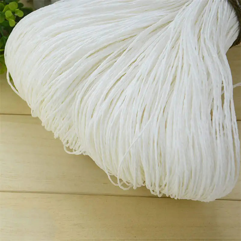 Natural Raffia Straw Yarn 600 Meter 500g for Hand Knitting Crochet Summer Hats Handbags Baskets DIY Craft