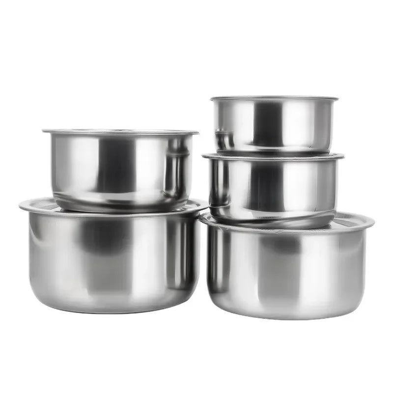 Basin Oil Basin Set with Cover and Trumpet Flavor Cups for Kitchen and Commercial Use