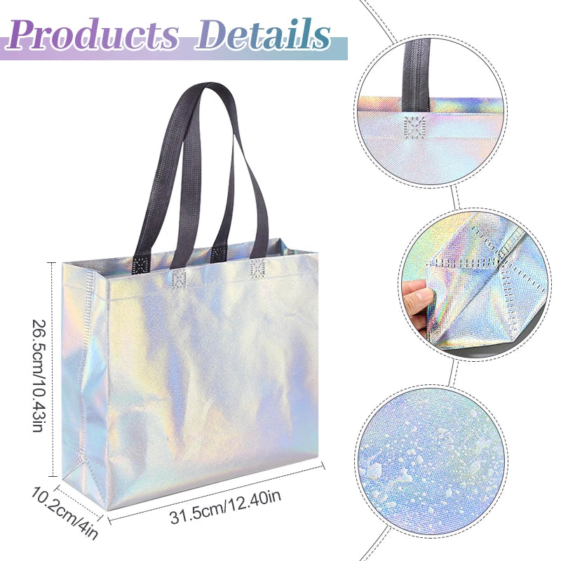 Iridescent Gift Bags Set