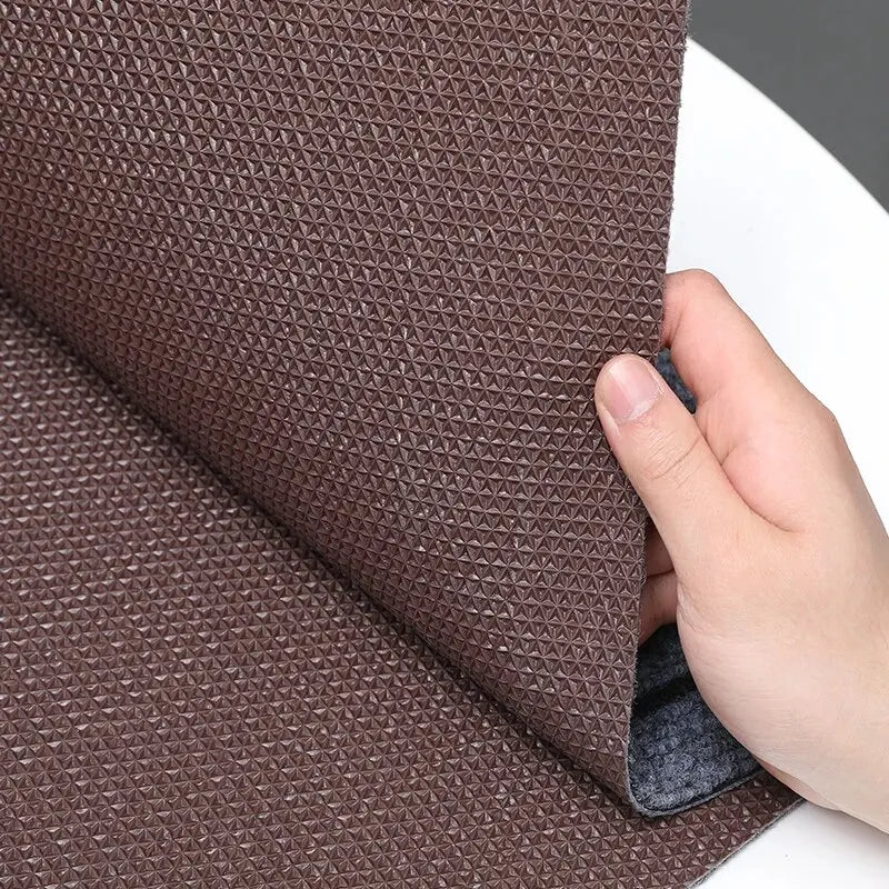 Alfombrilla cuadrada minimalista moderna: duradera, resistente a las manchas y la decoloración, base de goma antideslizante, lavable a máquina para interior y exterior
