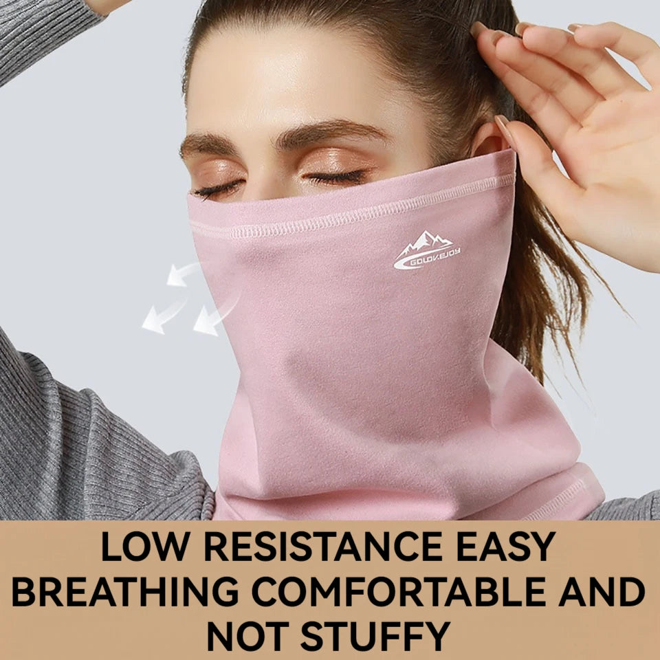 GTUBIKE Men Women Winter Sports Bandana Velvet Neck Warmer