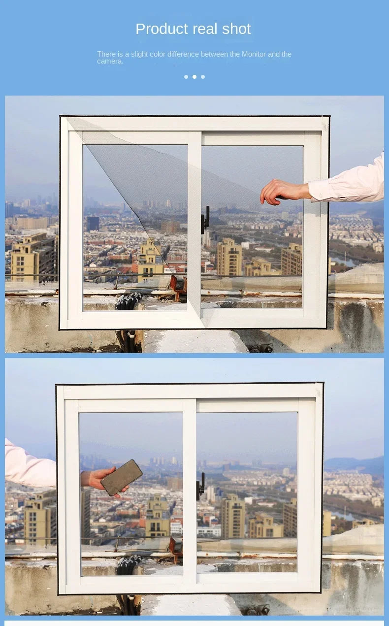 DIY Mosquito Net Self-Adhesive Indoor Anti-Insect Fly Screen