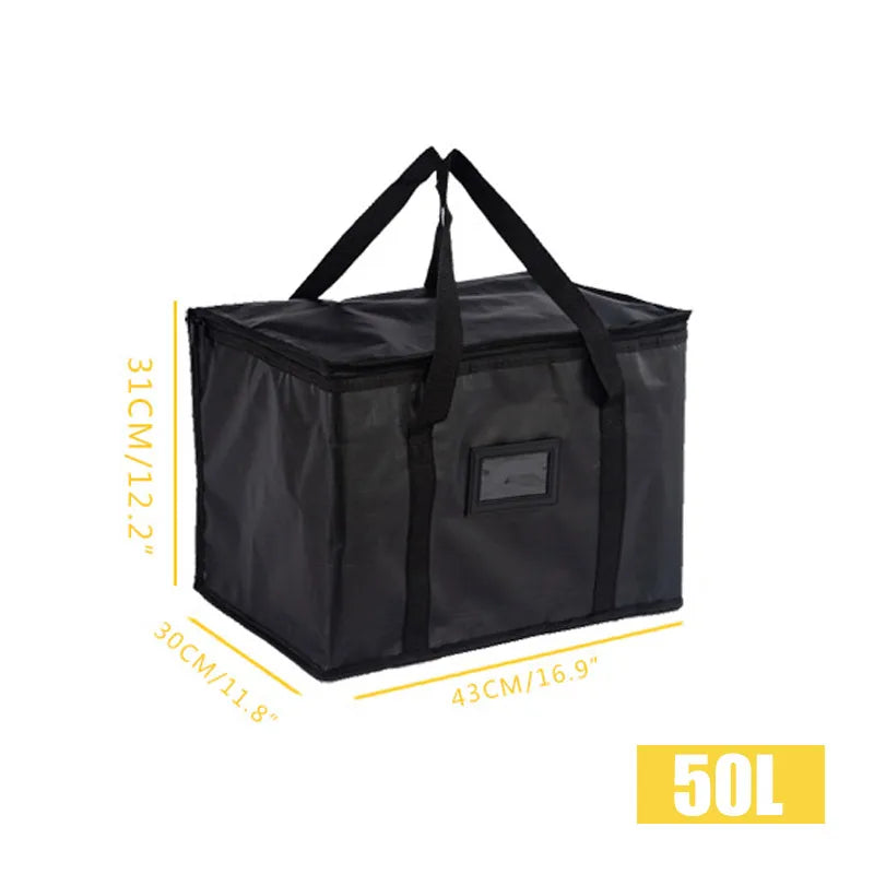 Insulated Thermal Cooler Bag β Large Lunch Tote for Food & Drinks, Ideal for Picnics or Work