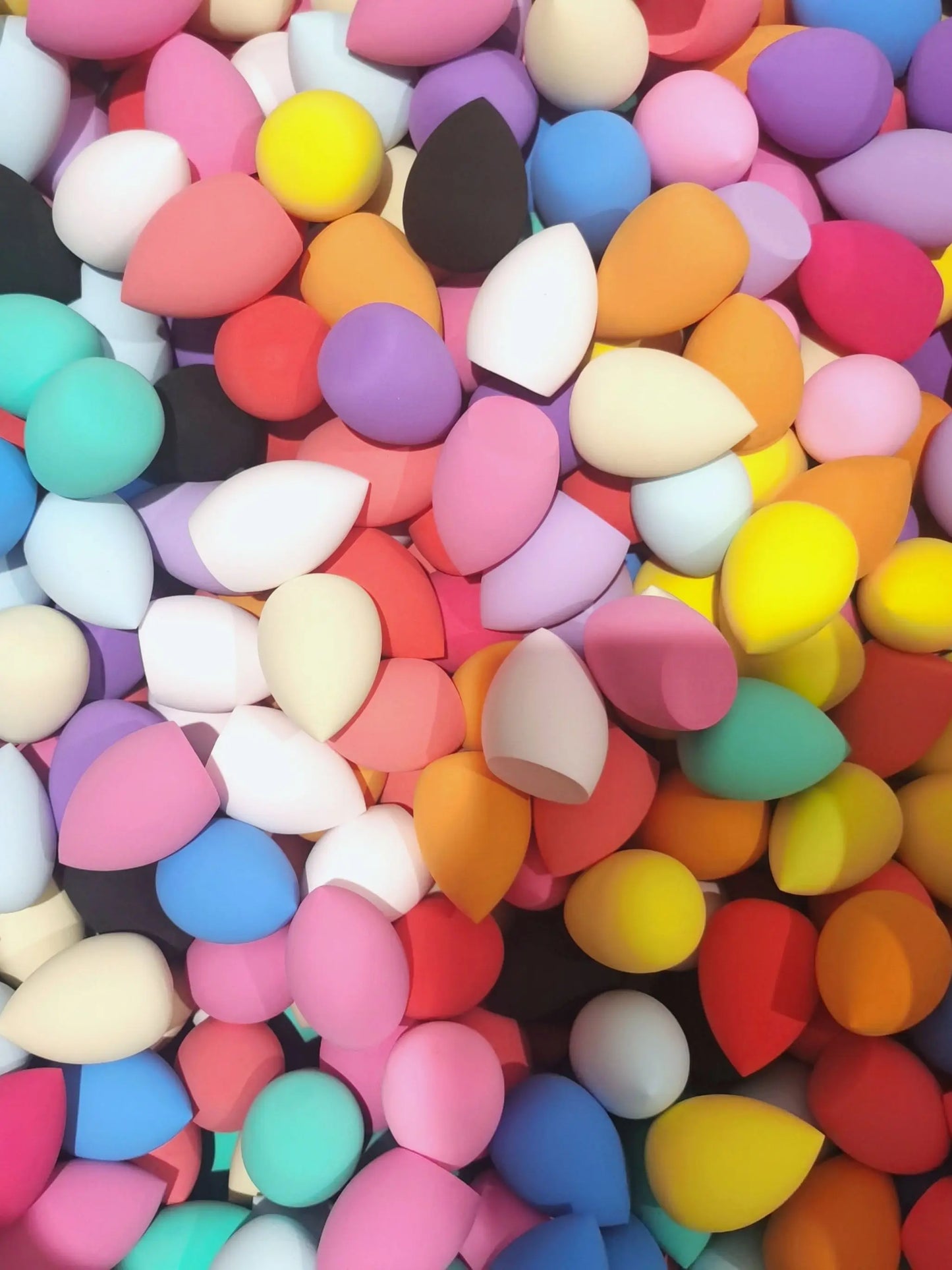 10/20/50/100Pcs Sponge Cosmetic Puff Bulk Beauty Egg Set