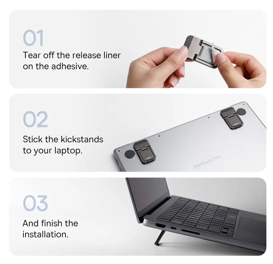 Baseus Foldable Laptop Stand Adjustable Riser Cooling Bracket