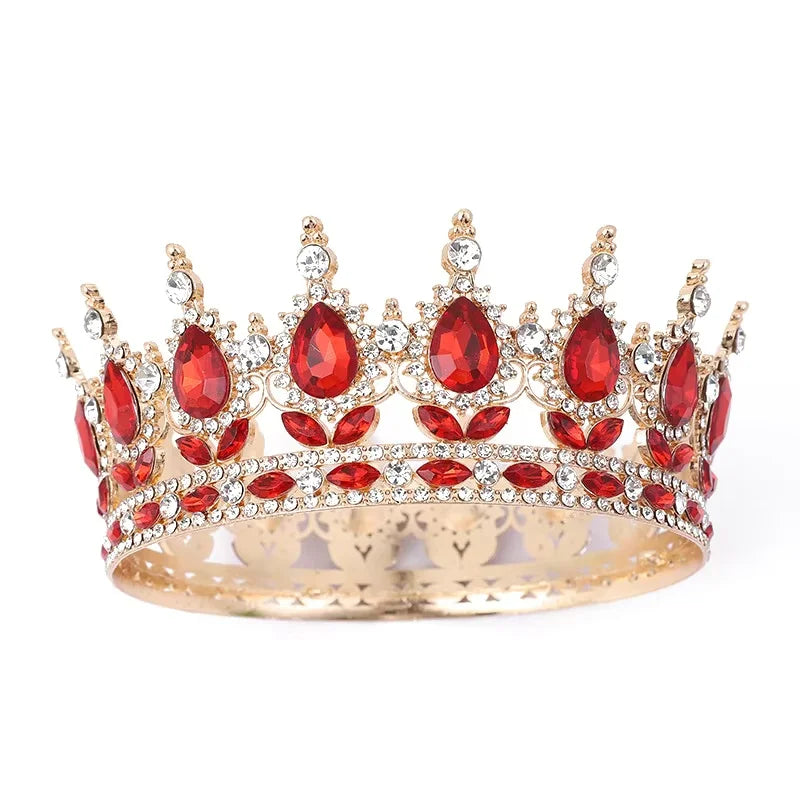 Beautiful Crystal Crown Cake Topper for Girl's Birthday Party Decoration