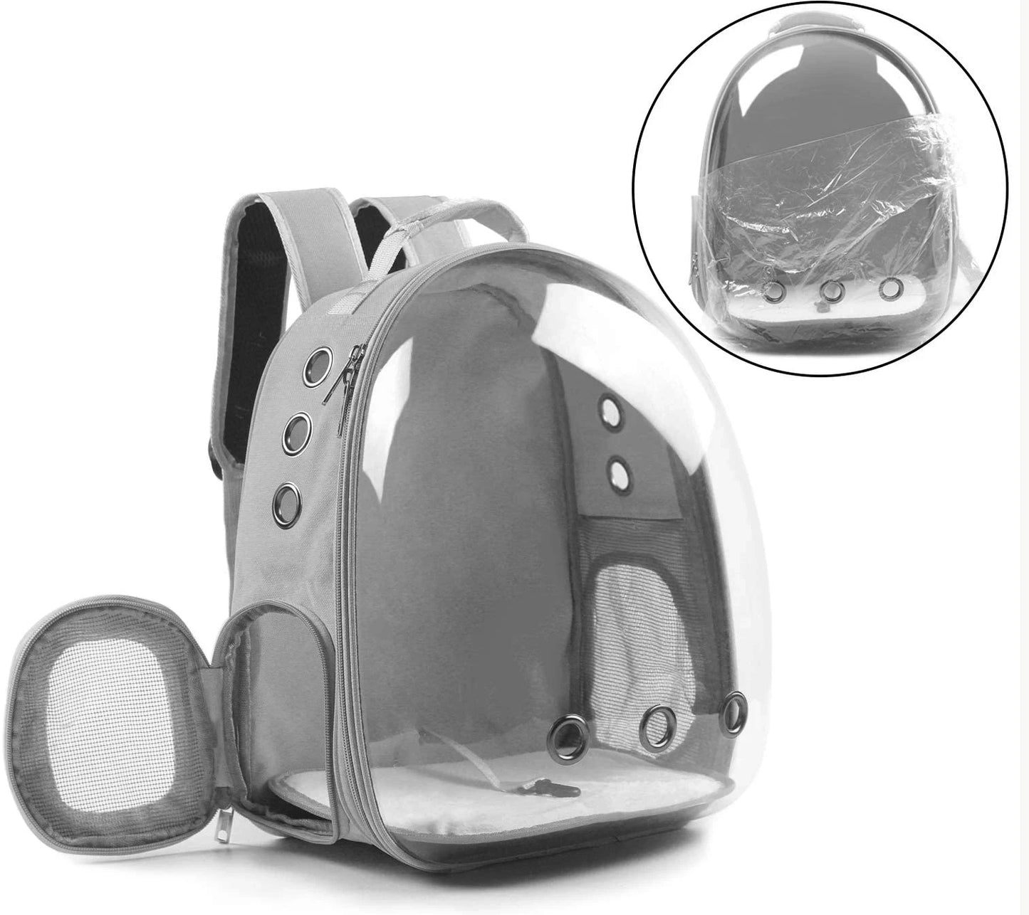 Cat Pet Carrier Backpack Transparent Capsule Bubble Pet Carrier for Small Animals Puppies Kitties Birds Travel