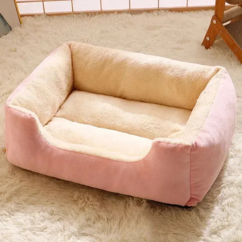 Cozy Bed for Cats and Kittens Plush Pet Supplies Accessories