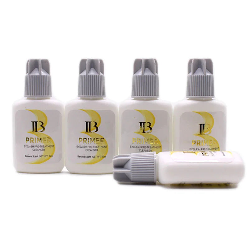 Korea Original IBeauty Eyelash Extensions Glue 15ml Duo IB Primer Super Bonder Adhesive for Long Lasting False Lashes