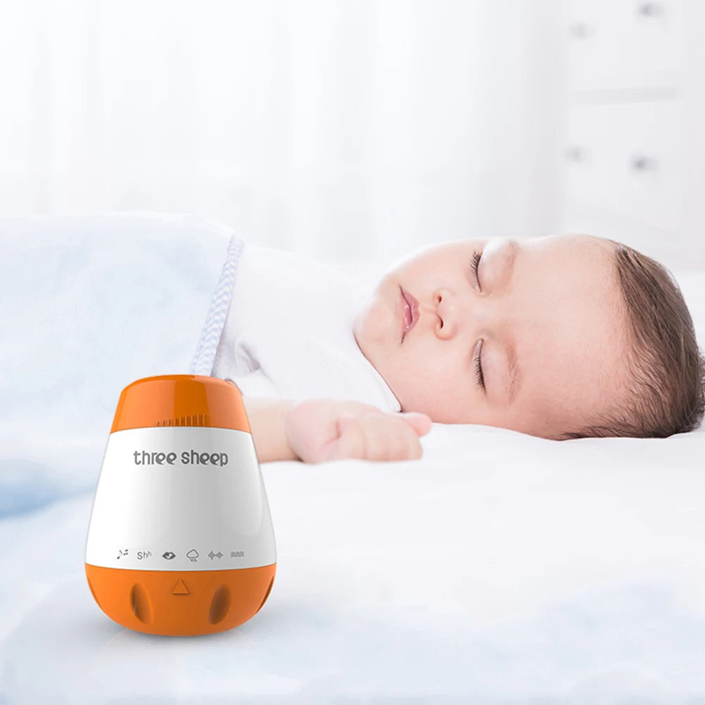 Smart Baby White Noise Machine with Voice Activation for Soothing Sleep