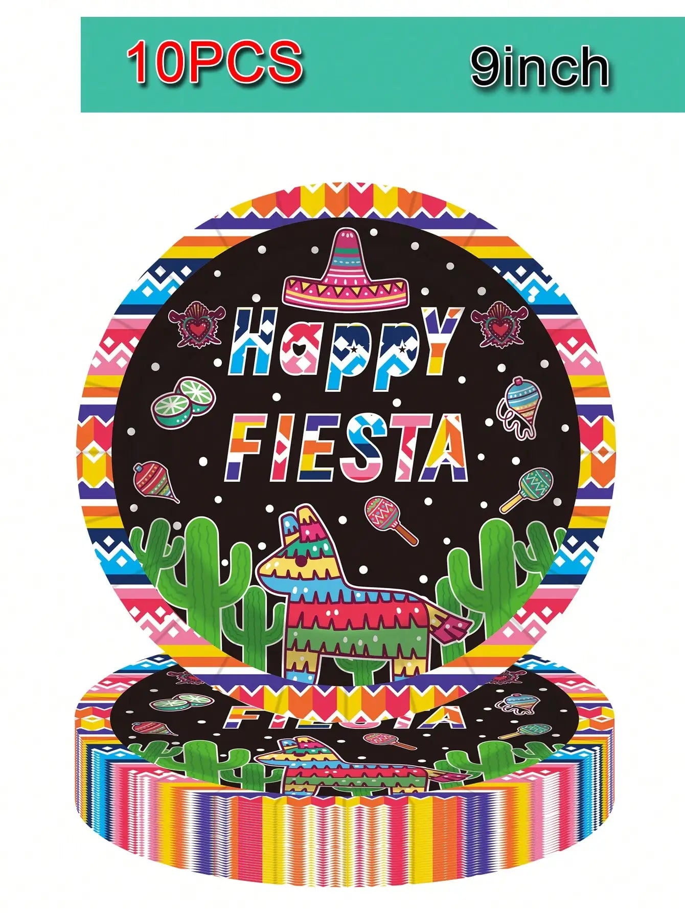 Mexican Fiesta Disposable plates