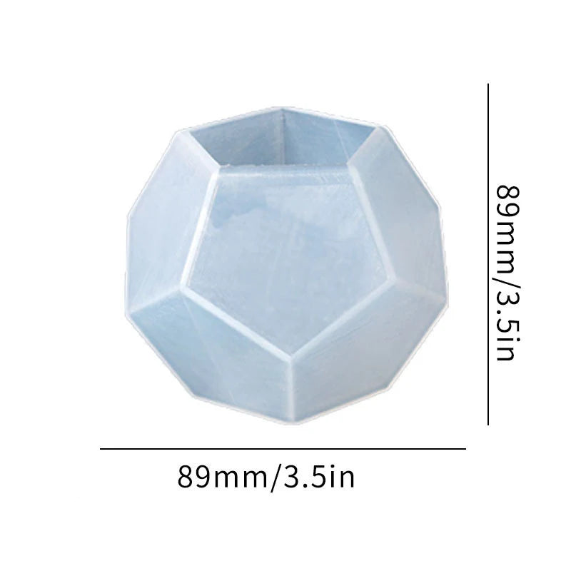Cuboid Cube Resin Mold Silicone DIY Jewelry Tray Casting Accessories