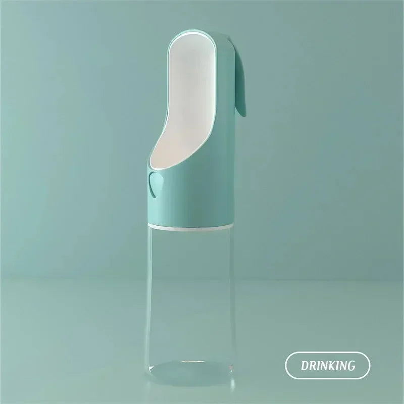 Portable Pet Hydration Bottle with Detachable Bowl 2-in-1 Food and Water Solution for Dogs and Cats Ideal for Outdoor Adventures