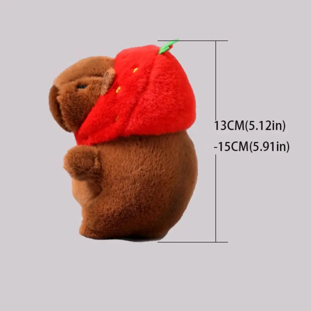 Multicolor Capibara Doll 10-13cm Plush Toy Kawaii Gift