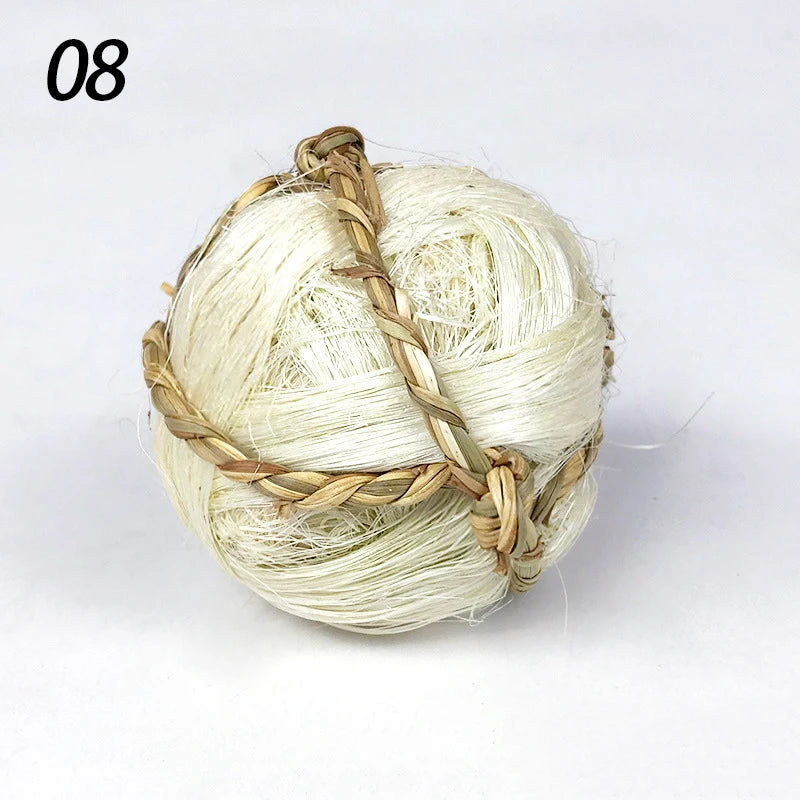 Chewing Braided Ball Guinea Pig Rabbit Hamster Small Animal Play Pet Interactive Chew Toy Natural Grass Ball hamster toy