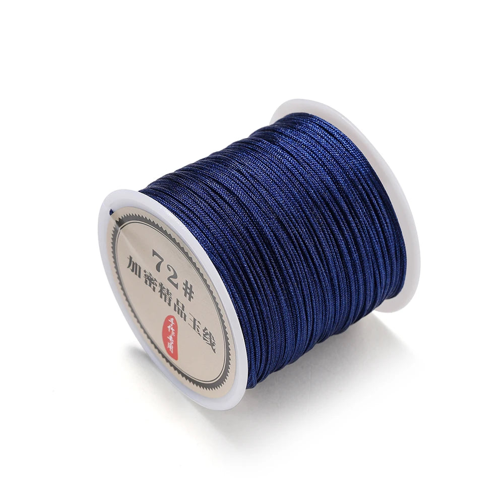 10/50M 0.8mm Nylon Thread Cord for DIY Jewelry Making